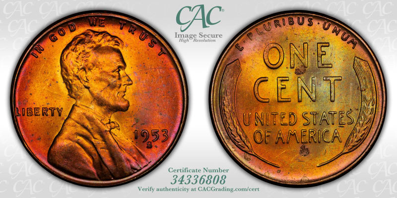 CAC Grading Coin Image Secure