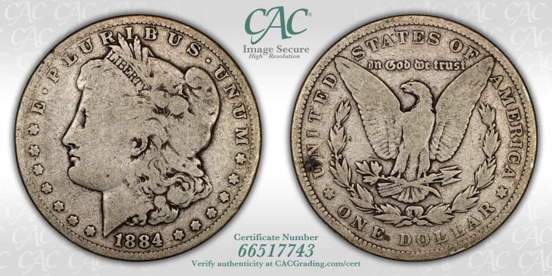CAC Grading Coin Image Secure