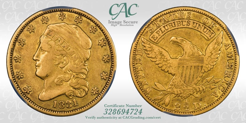 CAC Grading Coin Image Secure