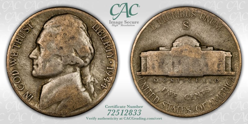 CAC Grading Coin Image Secure