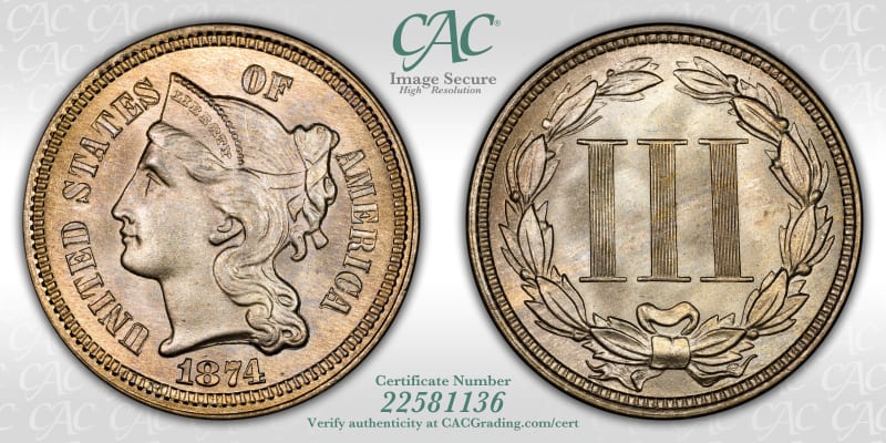 CAC Grading Coin Image Secure