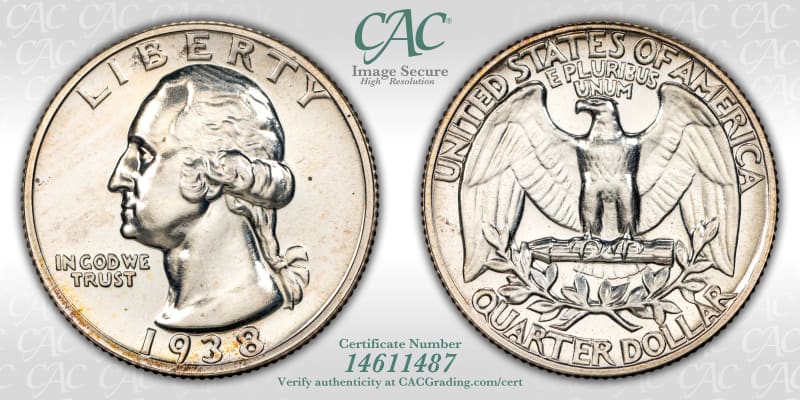 CAC Grading Coin Image Secure