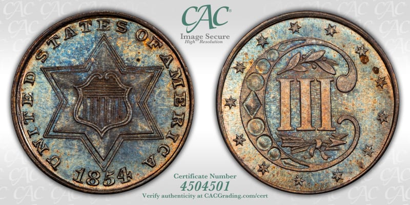 CAC Grading Coin Image Secure