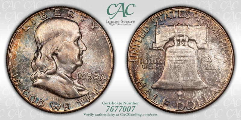 CAC Grading Coin Image Secure