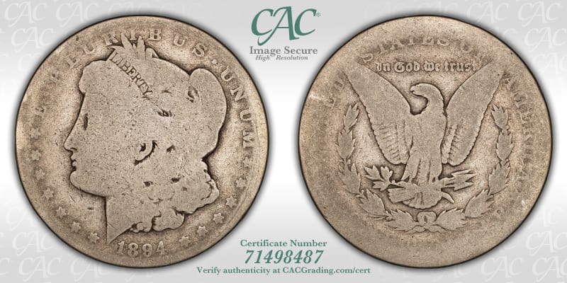 CAC Grading Coin Image Secure