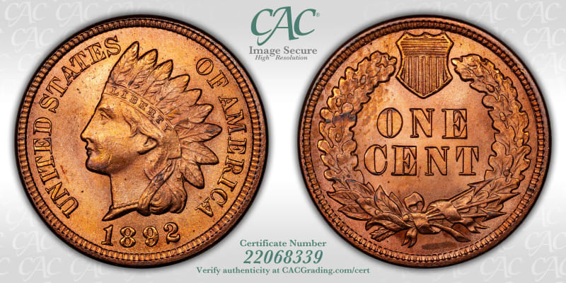 CAC Grading Coin Image Secure