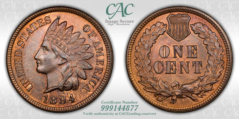 CAC Grading Coin Image Secure