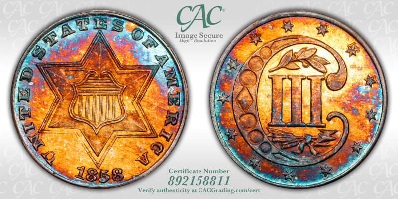 CAC Grading Coin Image Secure