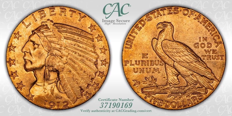 CAC Grading Coin Image Secure