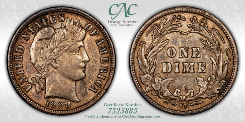 CAC Grading Coin Image Secure