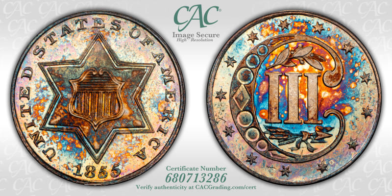 CAC Grading Coin Image Secure