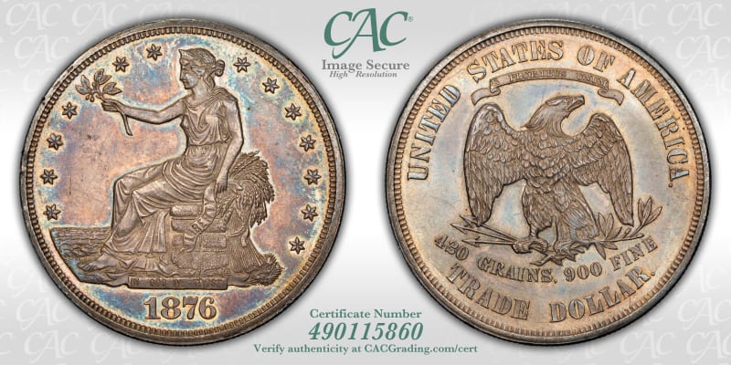 CAC Grading Coin Image Secure