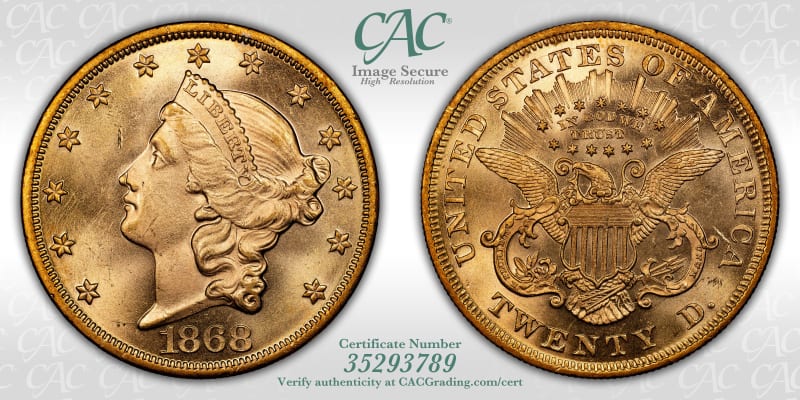 CAC Grading Coin Image Secure