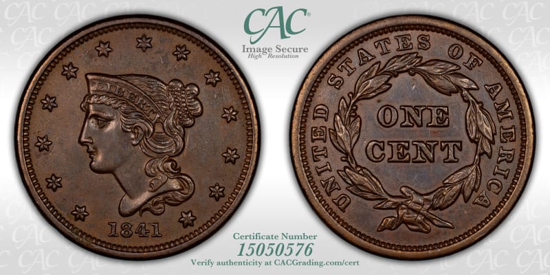 CAC Grading Coin Image Secure