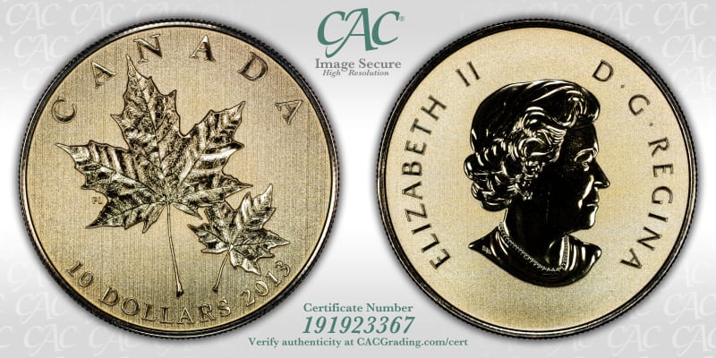 CAC Grading Coin Image Secure
