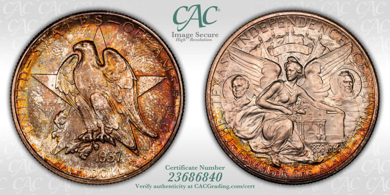 CAC Grading Coin Image Secure