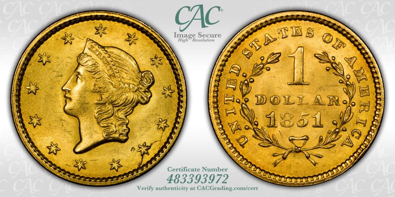 CAC Grading Coin Image Secure