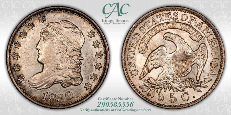 CAC Grading Coin Image Secure