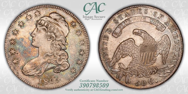 CAC Grading Coin Image Secure