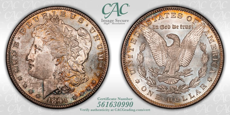 CAC Grading Coin Image Secure