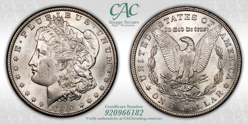 CAC Grading Coin Image Secure
