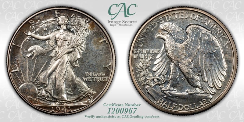 CAC Grading Coin Image Secure
