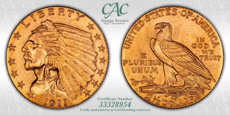 CAC Grading Coin Image Secure