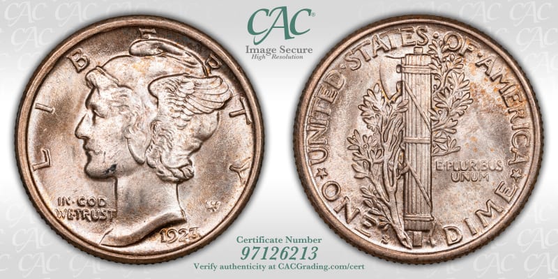 CAC Grading Coin Image Secure
