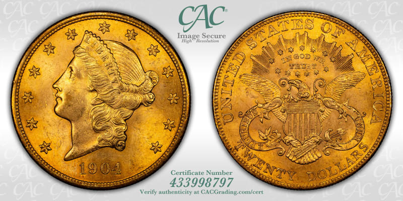 CAC Grading Coin Image Secure