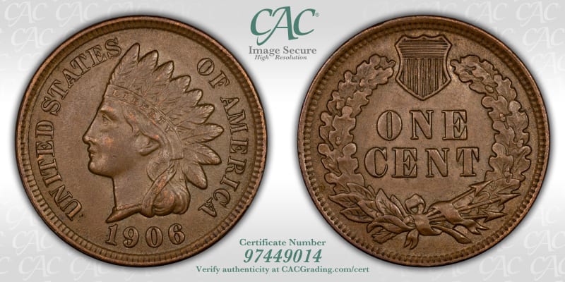 CAC Grading Coin Image Secure