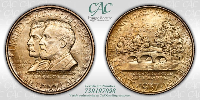 CAC Grading Coin Image Secure