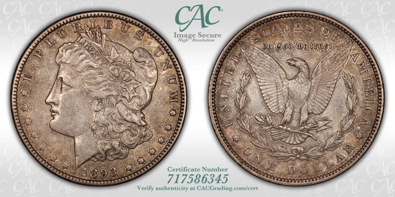 CAC Grading Coin Image Secure