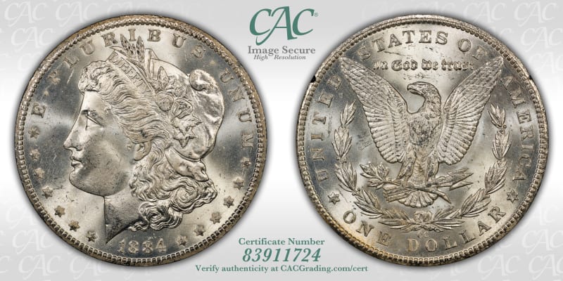 CAC Grading Coin Image Secure