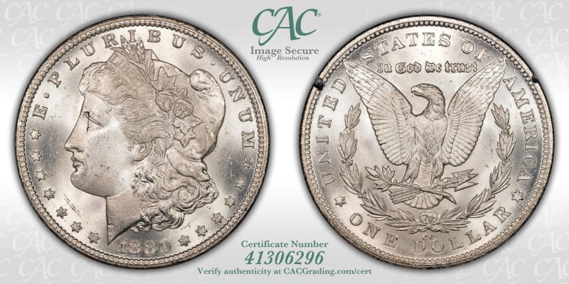 CAC Grading Coin Image Secure