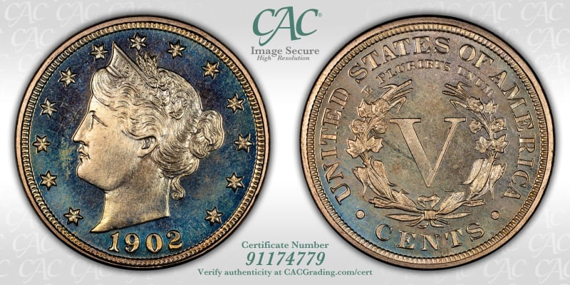 CAC Grading Coin Image Secure