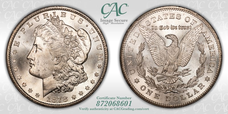 CAC Grading Coin Image Secure