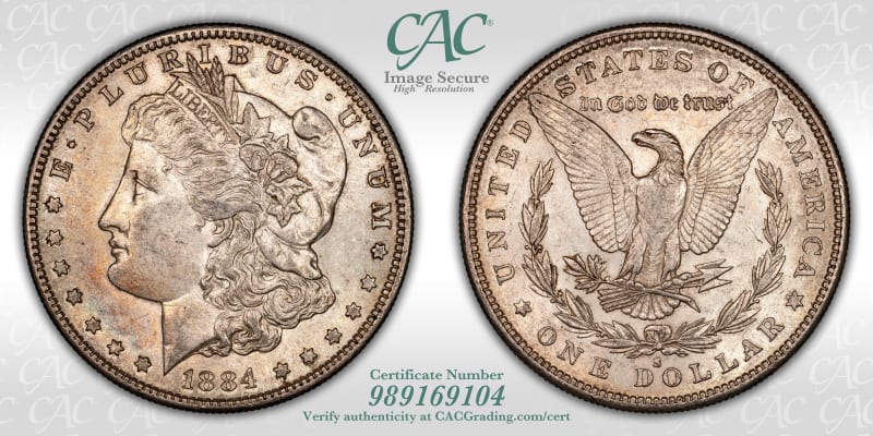 CAC Grading Coin Image Secure