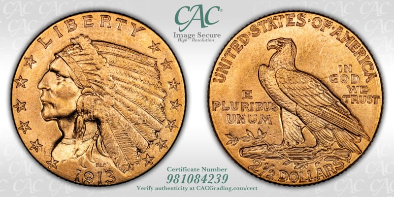 CAC Grading Coin Image Secure