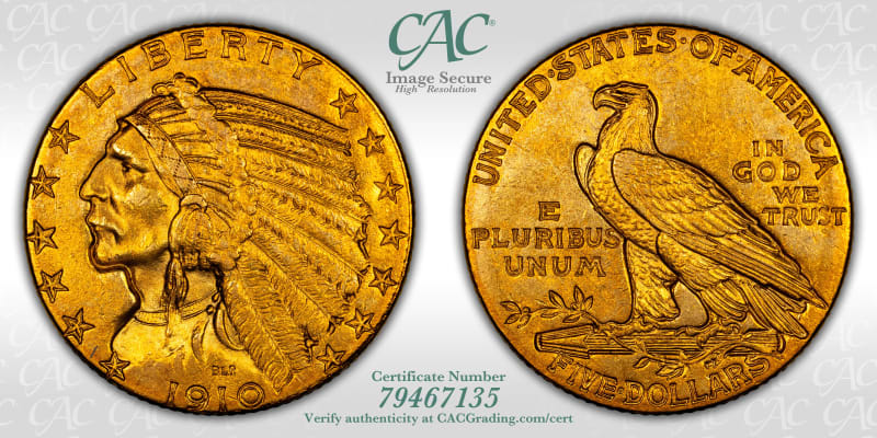 CAC Grading Coin Image Secure