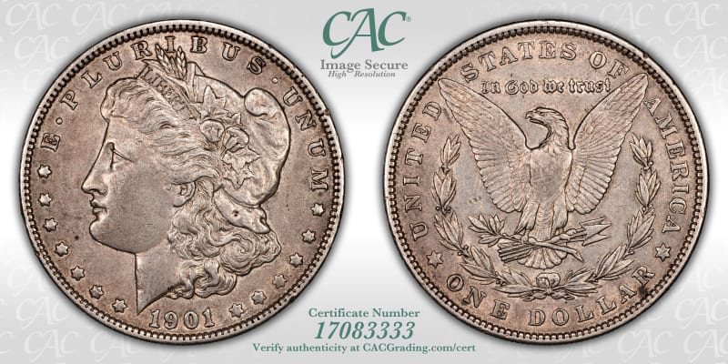 CAC Grading Coin Image Secure