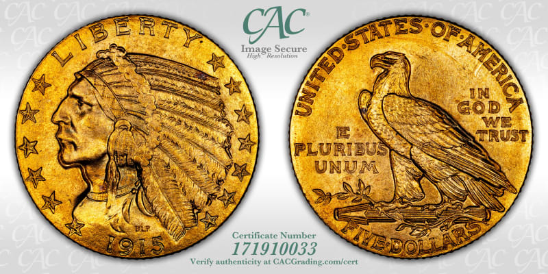 CAC Grading Coin Image Secure