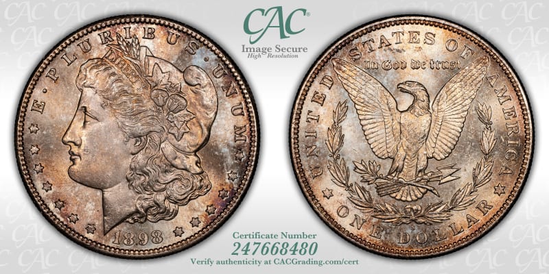 CAC Grading Coin Image Secure