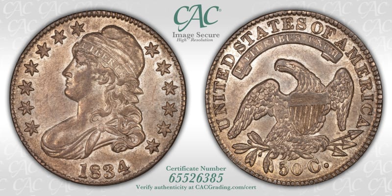 CAC Grading Coin Image Secure