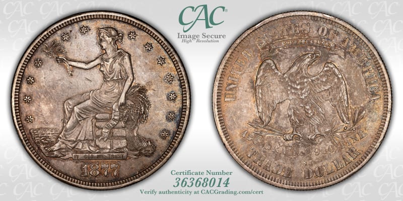 CAC Grading Coin Image Secure