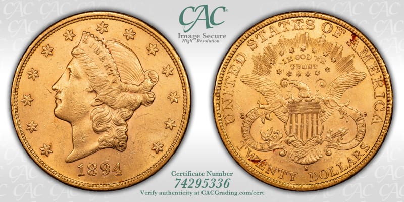 CAC Grading Coin Image Secure