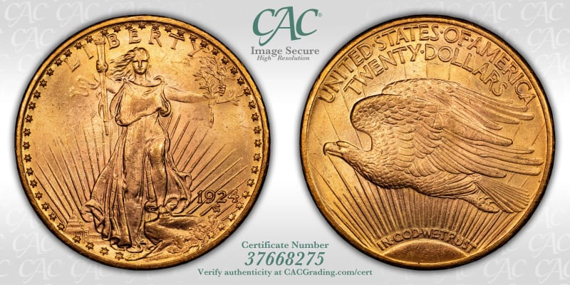 CAC Grading Coin Image Secure