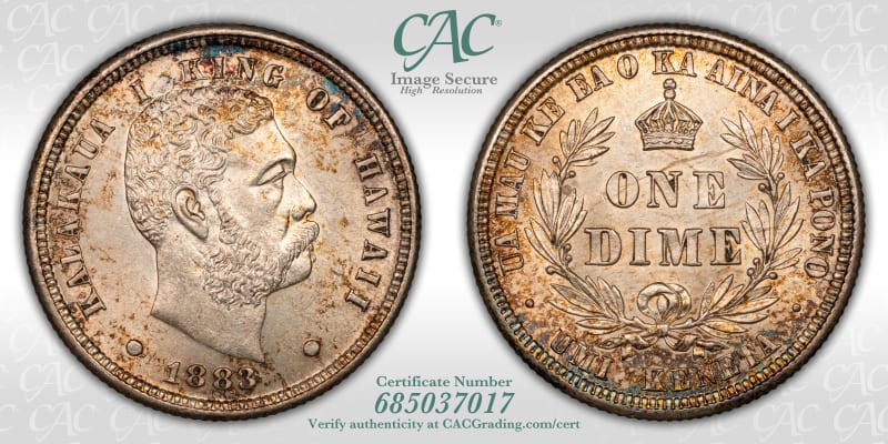 CAC Grading Coin Image Secure