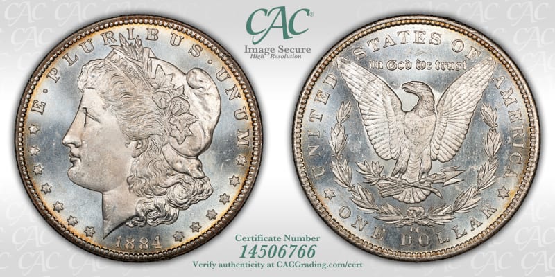CAC Grading Coin Image Secure