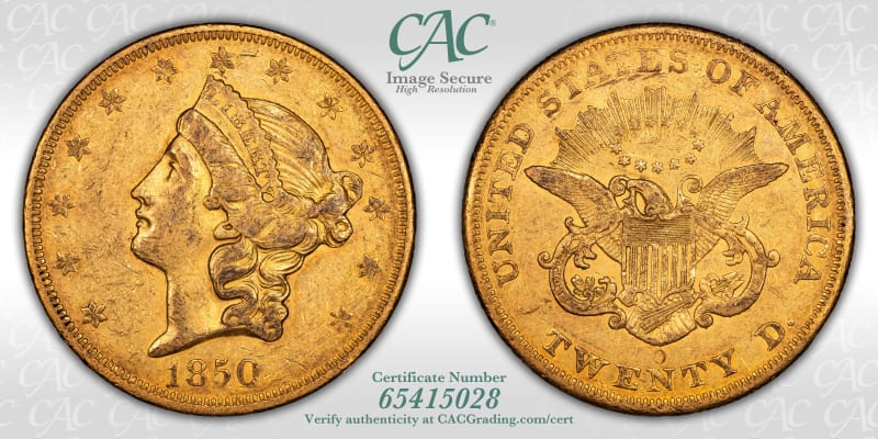 CAC Grading Coin Image Secure