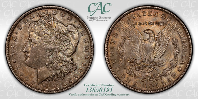 CAC Grading Coin Image Secure
